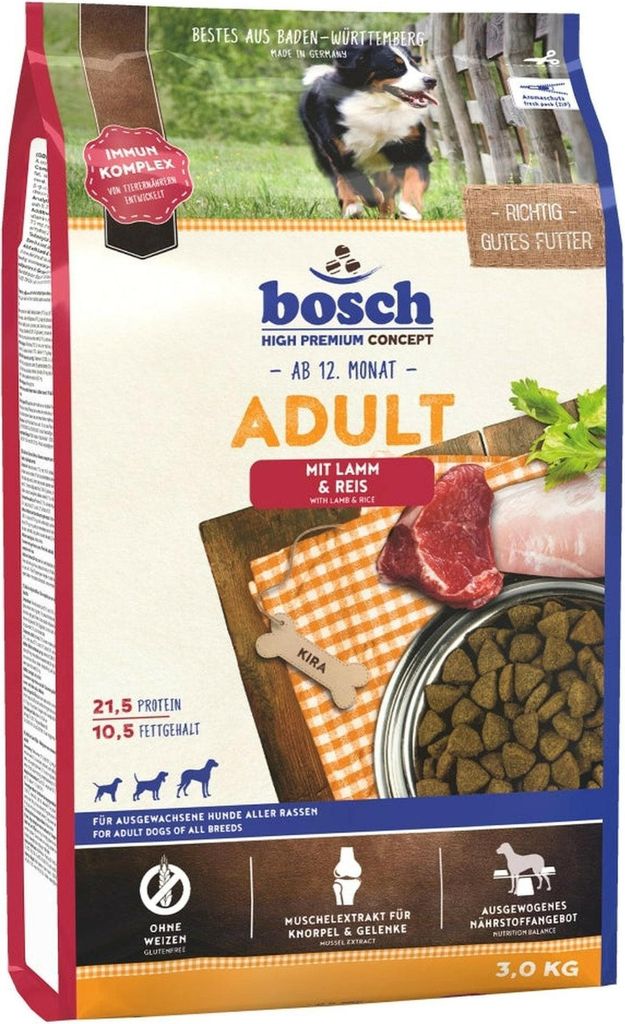 Bosch Adult Lamb & Rice - 3 Kg Image du produit 