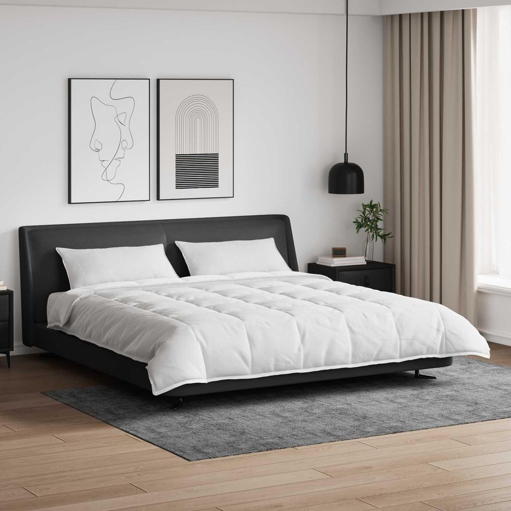 "Schlussverkauf" Bettdecken Set mit Kissen 3 Stück - Winter-Duvet-Set - Weiß Daunenfeder C6016