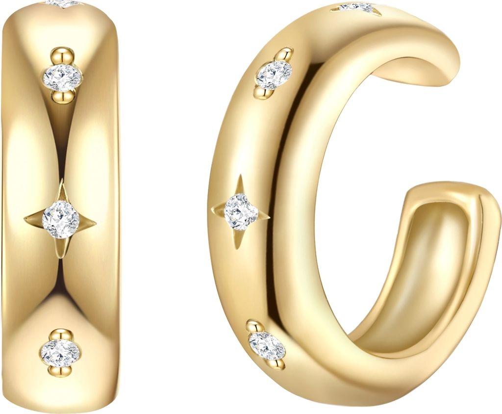 Glanzstücke München Ohrklemme Sterling Silber Zirkonia 50083204