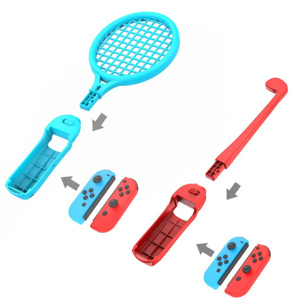INF Pack Accessoires Nintendo Switch Sport 12 en 1 Multicolore Complet - 2