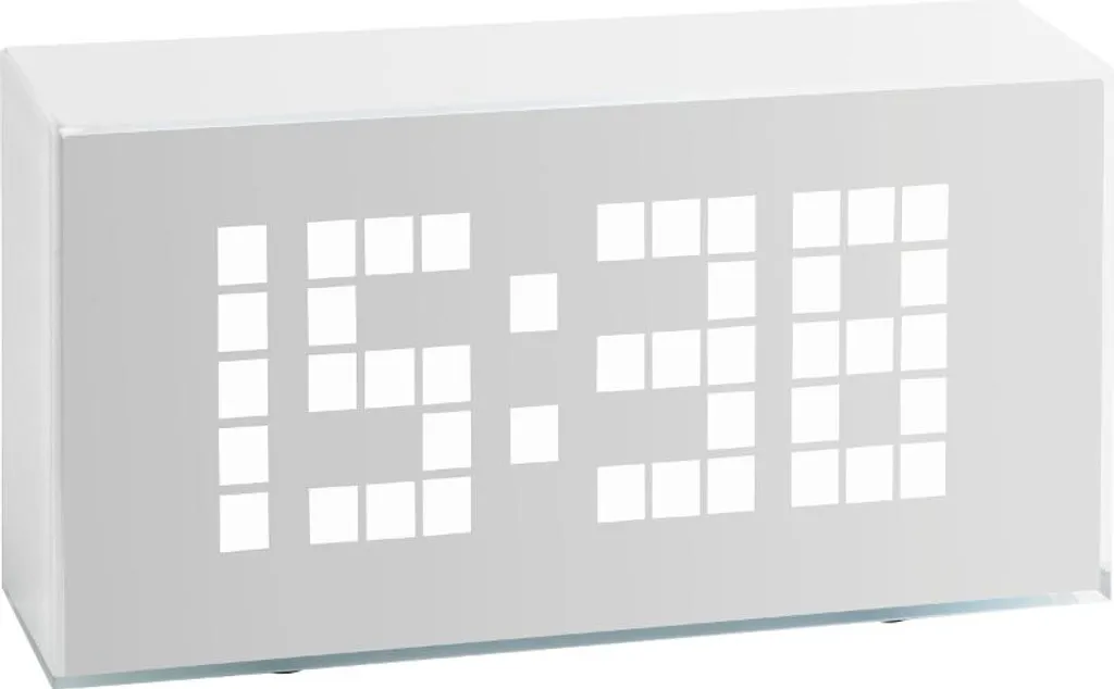 Réveil LCD TFA 60.2012 avec fonction snooze et affichage de la date