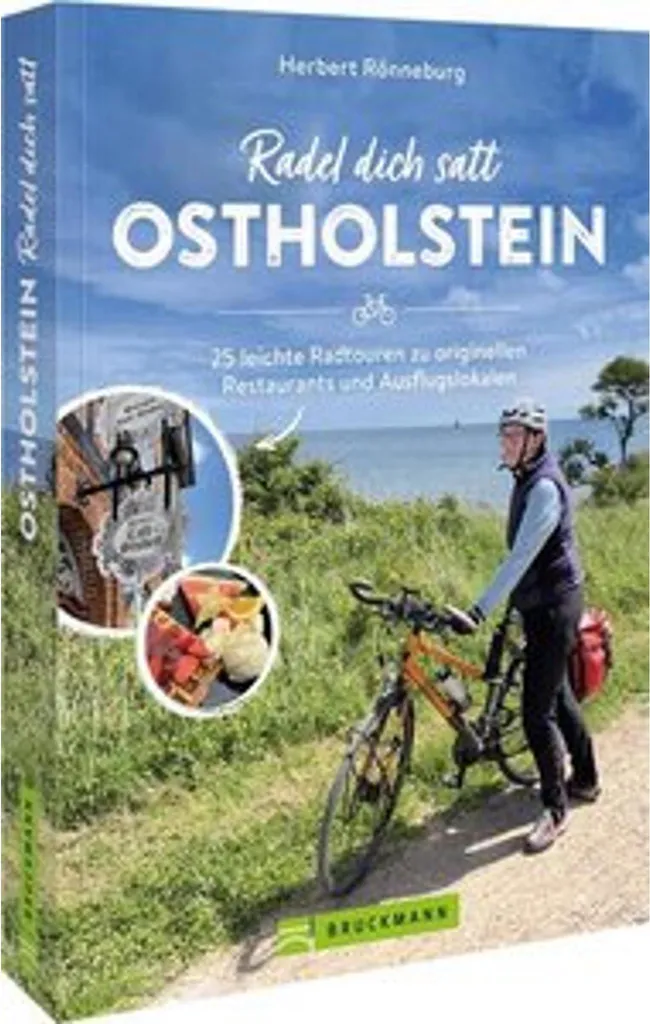 Livre de cyclotourisme Radel dich satt Ostholstein pour vélo et loisirs