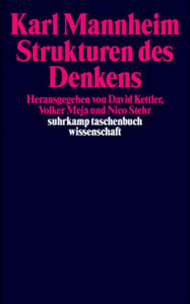 Strukturen des Denkens : livre de philosophie sur la pensée cognitive