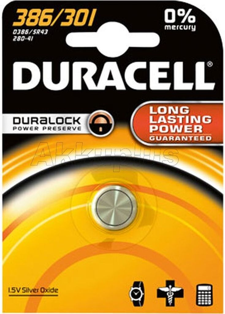 Duracell DR 386 Batterie
