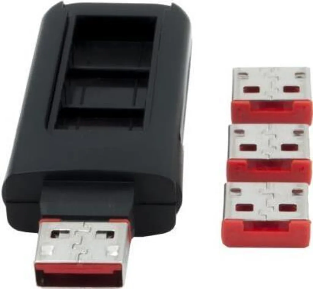Verrouillage de Couvercle USB Métallique EX-1114-RL pour Rails DIN