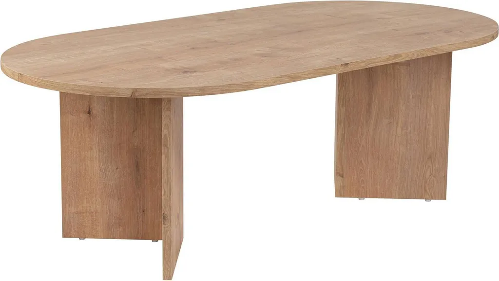 Table basse gain de place Elain anti-désordre chêne 119x60x40 cm
