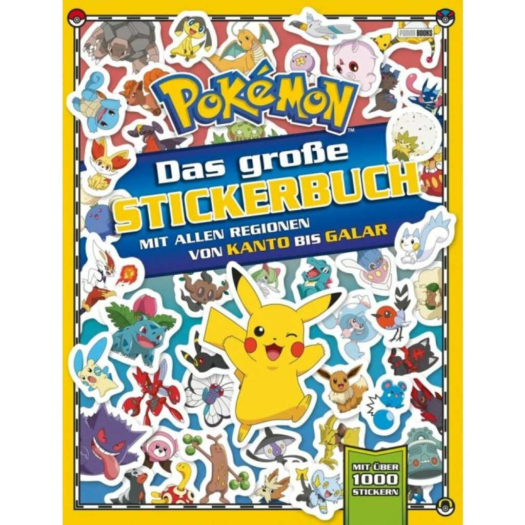 Panini Pokémon: Das große Stickerbuch mit allen Regionen Obrázok produktu 