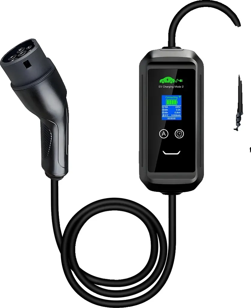 Chargeur EV portable 3.6 kW Type 2 Borne de recharge mobile WiFi