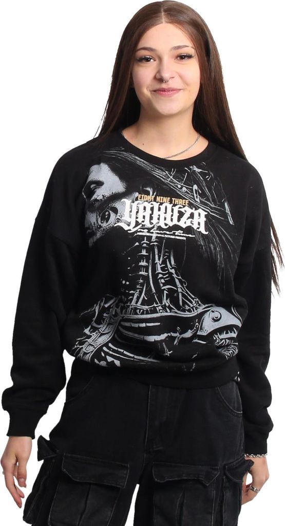 Yakuza Damen Insights Urban Pullover, Schwarz, M