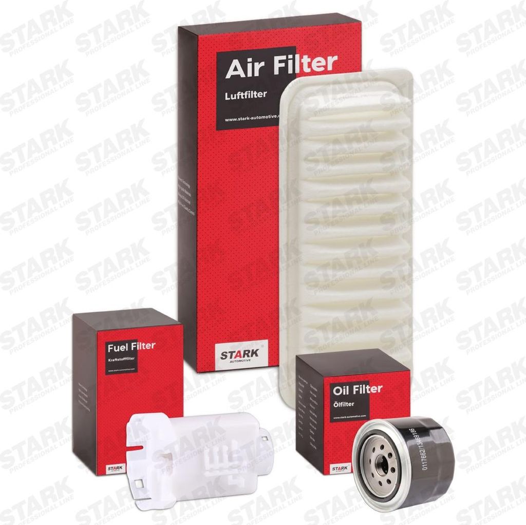STARK Filterset Inspektionspaket Filtersatz für TOYOTA Yaris Schrägheck (P9) Yaris Schrägheck (P1) Yaris Verso (P2)