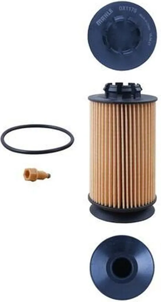 Filtre à huile OX 1175D MAHLE : stoppez l'usure moteur Mitsubishi Fuso