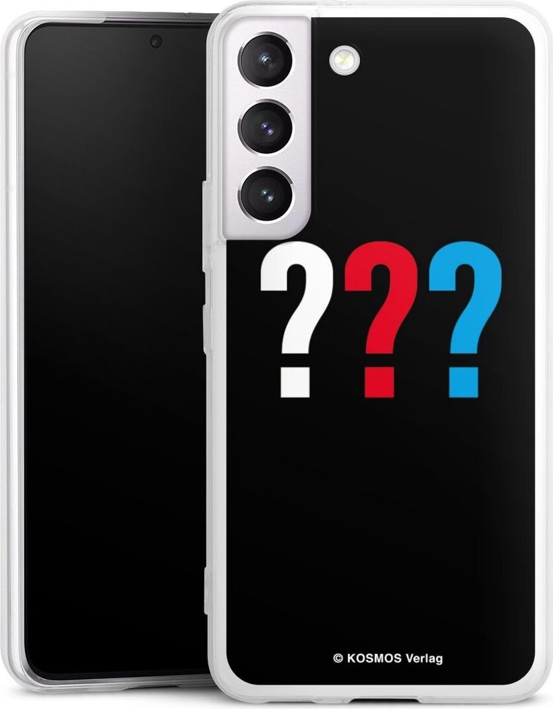 DeinDesign Slim Hülle für Samsung Galaxy S22 Silikon Case Ultra Dünn Handyhülle Logo Offizielles Lizenzprodukt Die drei ???