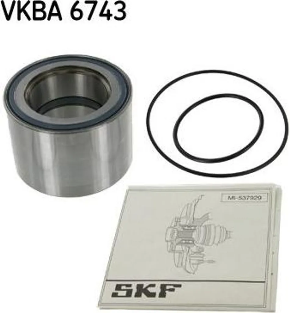 Kit Roulement de Roue SKF VKBA 6743 pour NV400 et Movano - OE 4321000Q0B