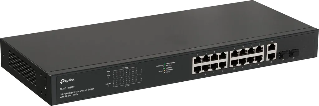Switch Ethernet Gigabit TP-Link TL-SG1218MPE rackable et administrable - 7