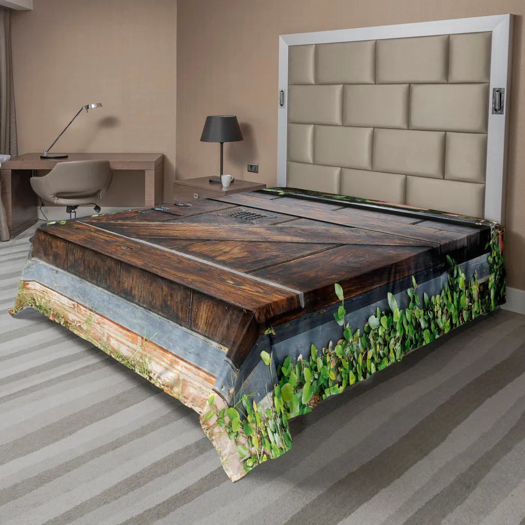 Lenzuolo Sopra ABAKUHAUS 260x228 cm - Microfibra Morbida Rustica