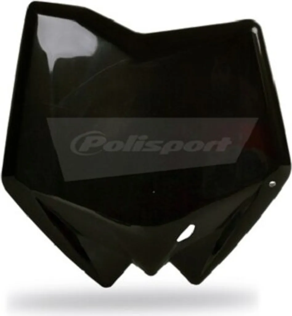 Plaque Numéro Avant Noire pour Moto Husqvarna 2005-2011 - Cache Frontal