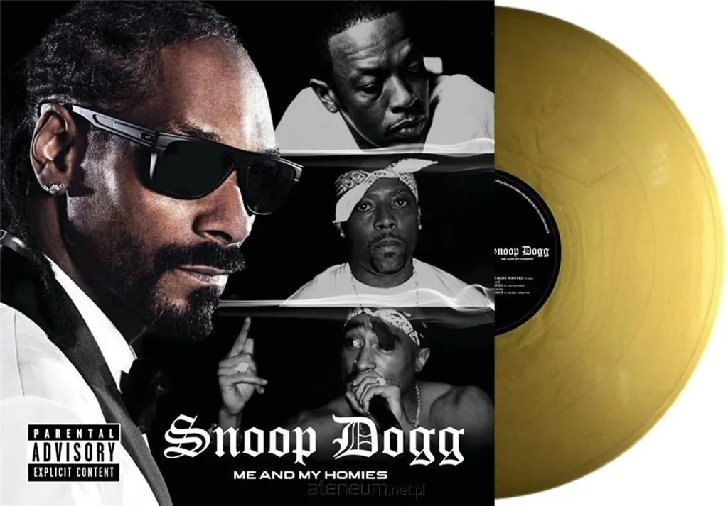 Vinyle Snoop Dogg Me And My Homies 180g édition collector limitée dorée