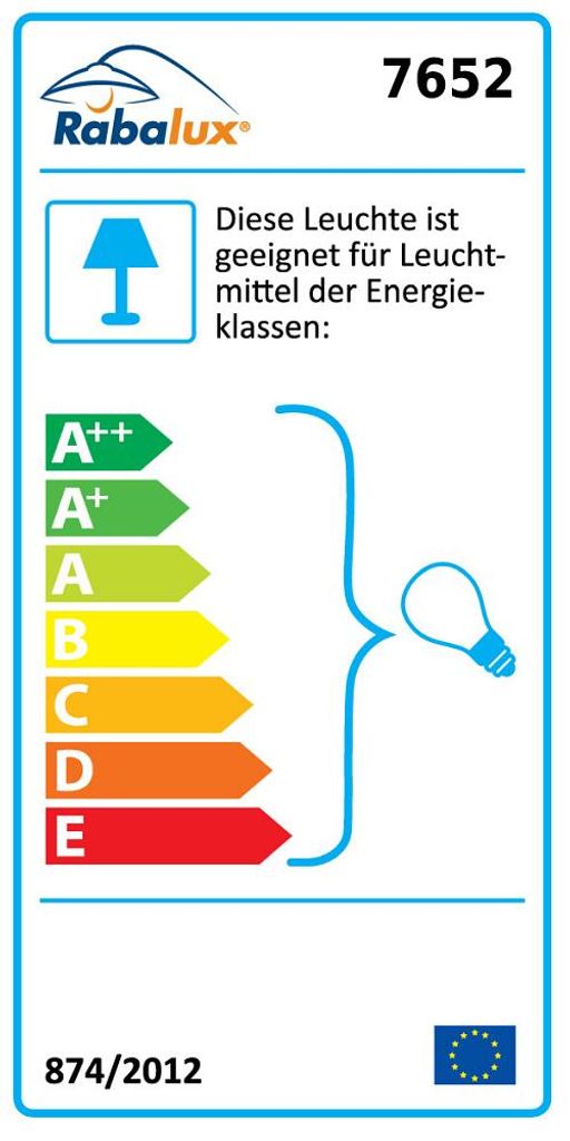 Deckenleuchte Etrusco , E27, Metall, weiß | Rabalux - LED Universum Deckenleuchte Etrusco , E27, Metall, weiß | Rabalux - LED Universum