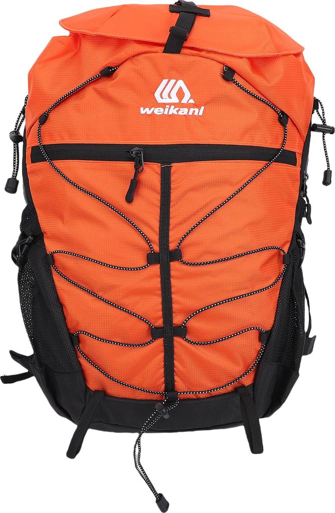 35L Wanderrucksack große Kapazität leicht regenfest Männer Frauen Reise-Rucksack für Outdoor-Abenteuer Orange