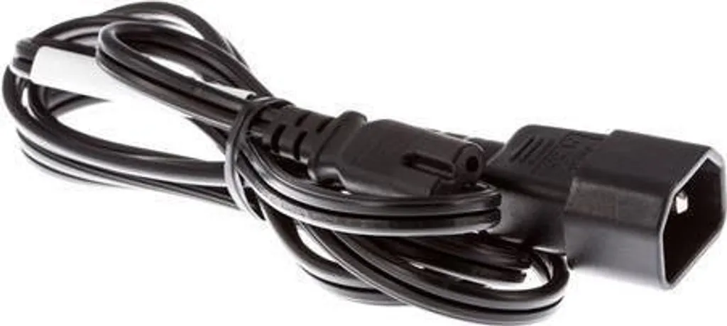 Câble Adaptateur Secteur IEC C7 C14 pour Terminal Zebra CC6000 Noir