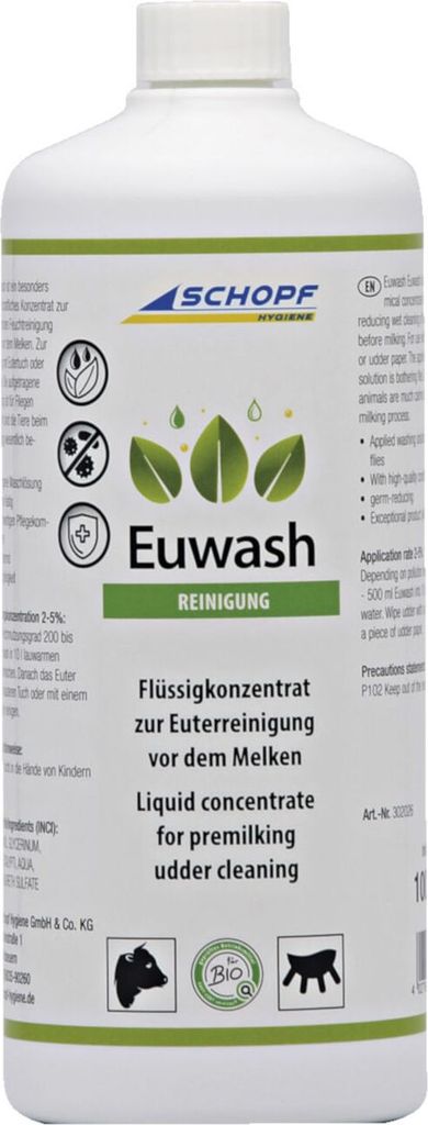 Schopf Euwasch - Flüssigkonzentrat zur Euterreinigung, 1 Liter