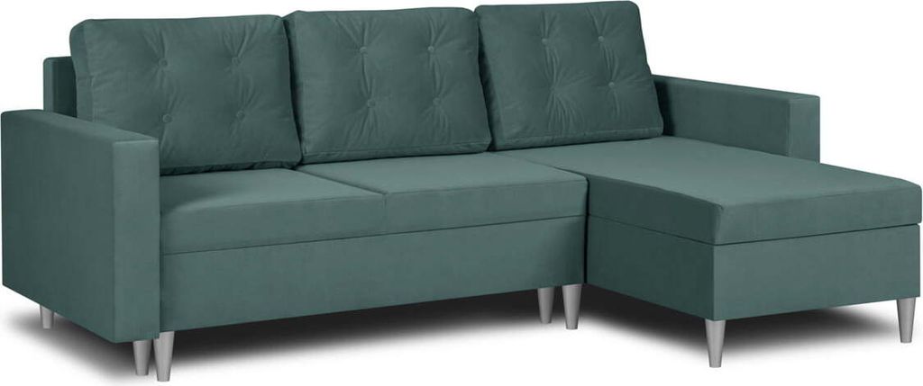 Ecksofa mit Schlaffunktion GUEST - Minze