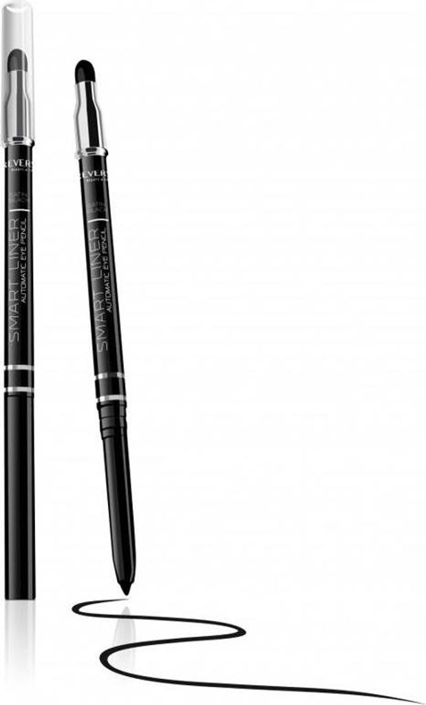 Revers SMART LINER Automatischer Kajalstift mit Schwamm (schwarz), 1,8g