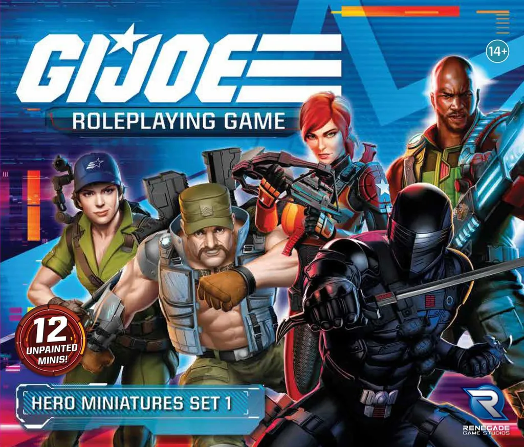 Figurines G.I. JOE Roleplaying Game Set 1 Accessoires de JDR