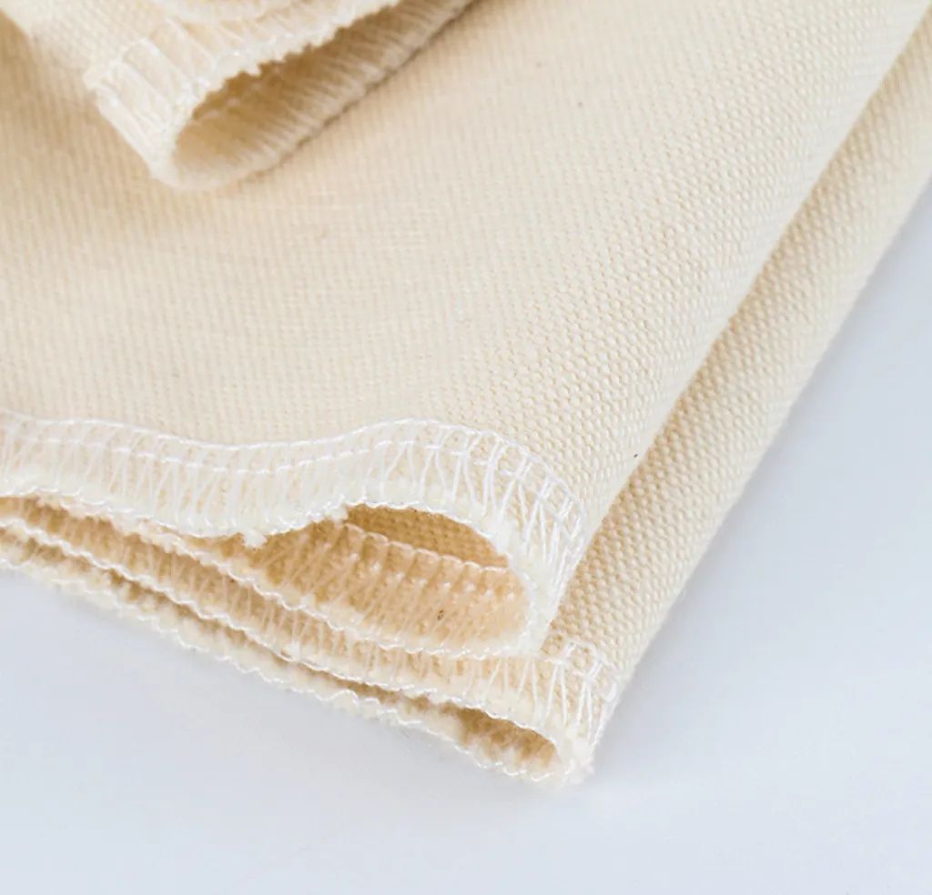 2er Pack Leinen Backtücher, Backleinen Teigtuch, Bäckerleinen Teigtuch 120x70