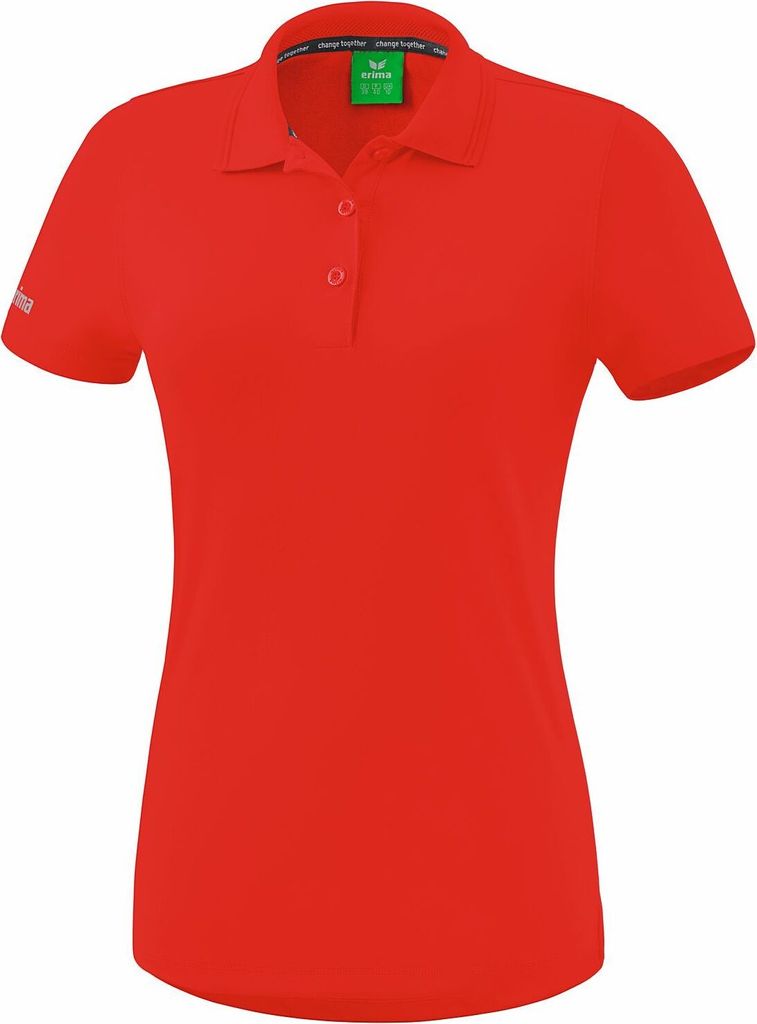 Erima Funktions Poloshirt Damen - Rot