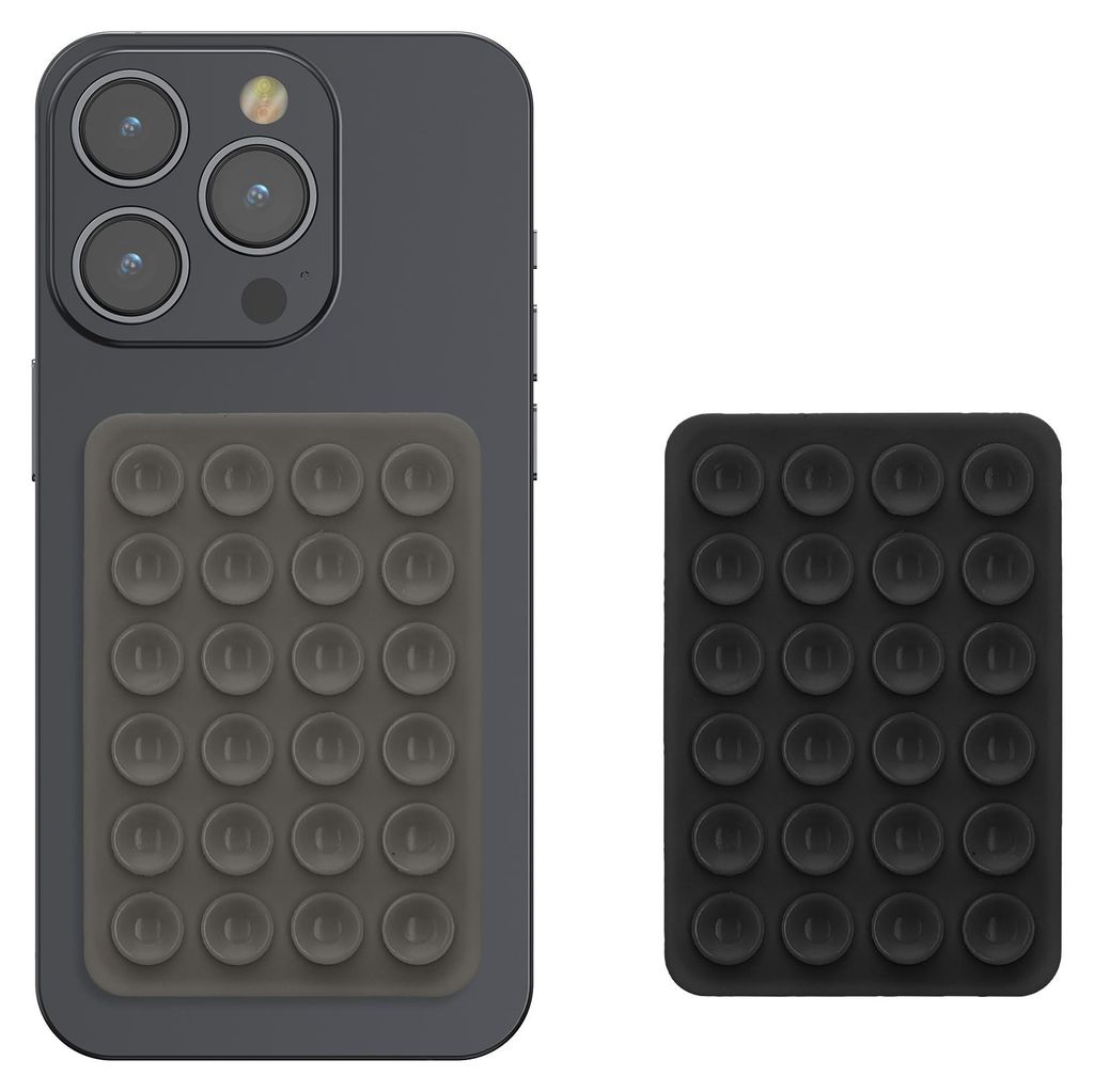 kwmobile 2x Silikon Saugnapf Handyhalterung - Handy Halter Produktbild 