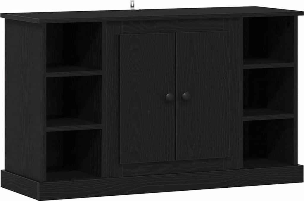 vidaXL Příborník vzhled černého dubu 100 x 35,5 x 60 cm Obrázek produktu 