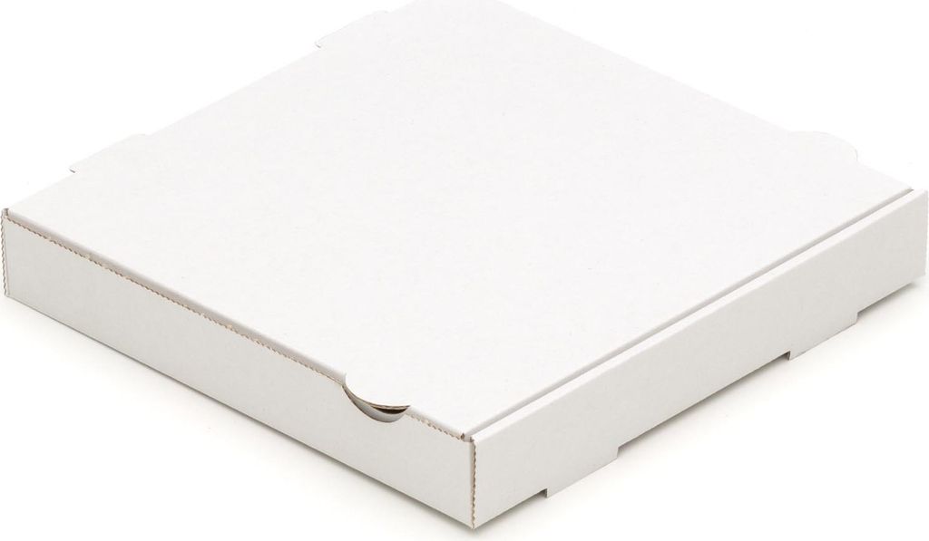 2000 Pizzakartons 260 x 260 x 40 mm Pizzaschachteln Blanko Verpackungen weiß