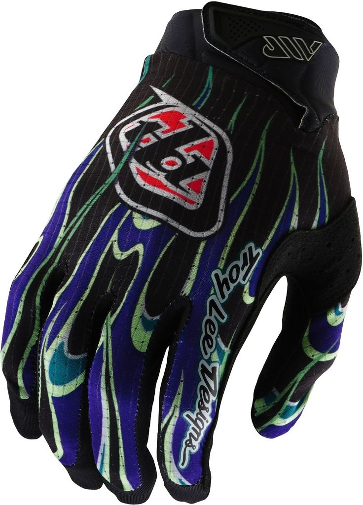 Troy Lee Designs Air Handschuh, Torched, black/purple, S