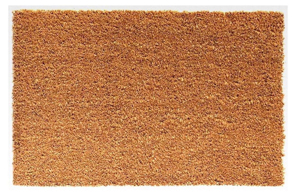 Kokosmatte 60x40x1,7 cm | Fußmatte aus robusten Kokosfasern | Fußabstreifer für Haustür und Eingangsbereich | 1,7 cm hohe Schmutzfangmatte | Pf...