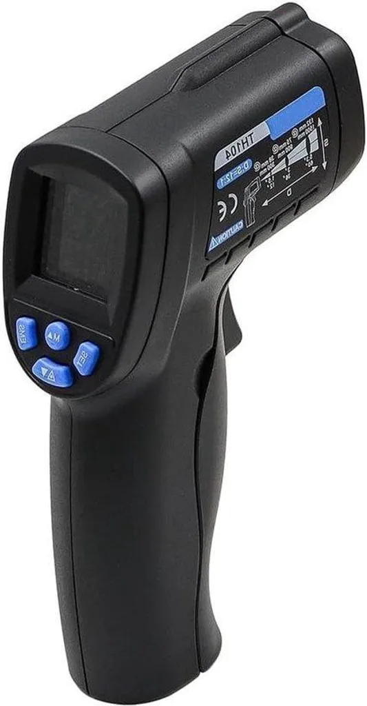 Thermomètre pour barbecue et mécanique rouge mesure infrarouge rapide