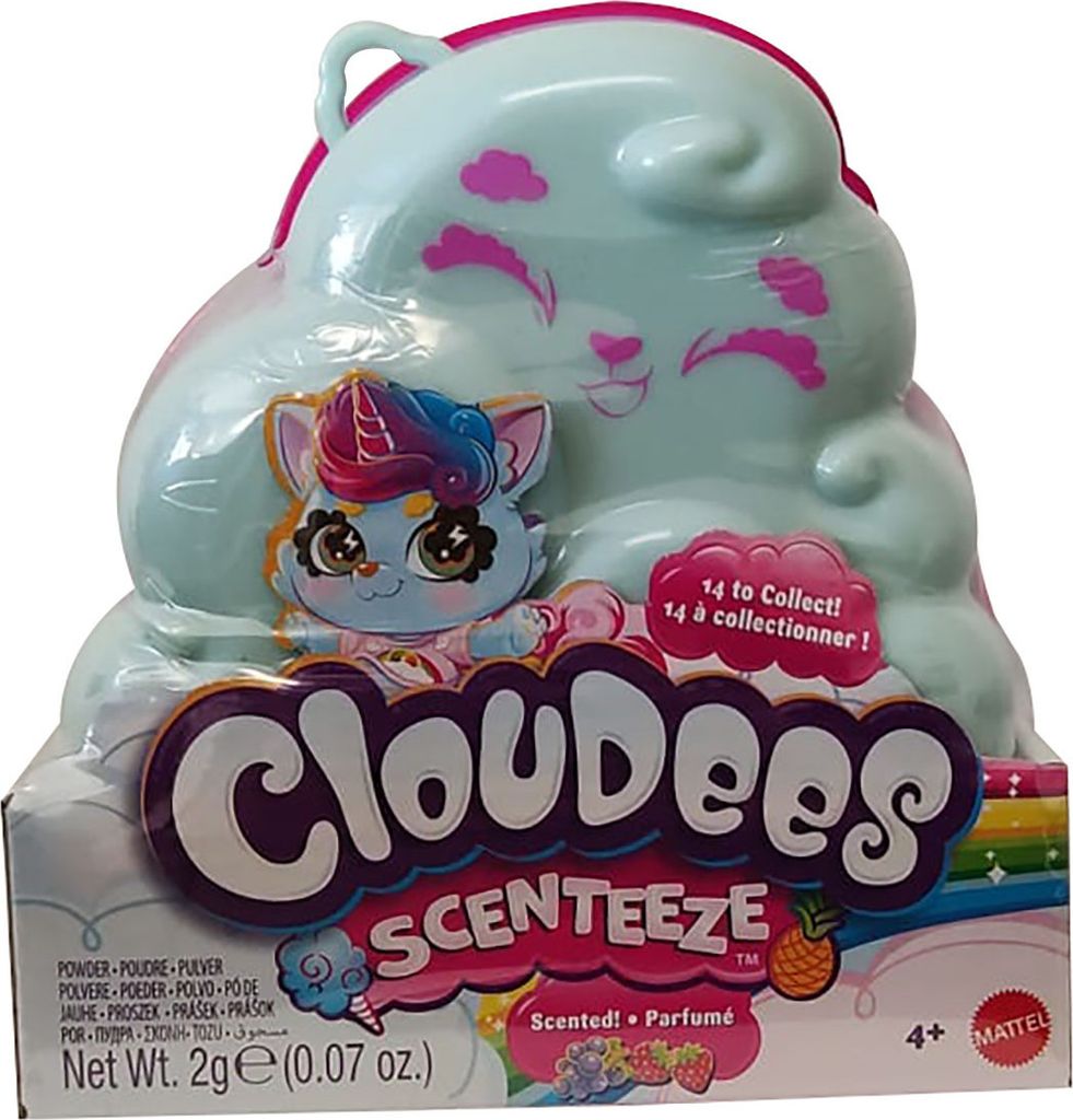Mattel GNC94 Cloudees Wolken Set mit Überraschungsfigur Produktbild 