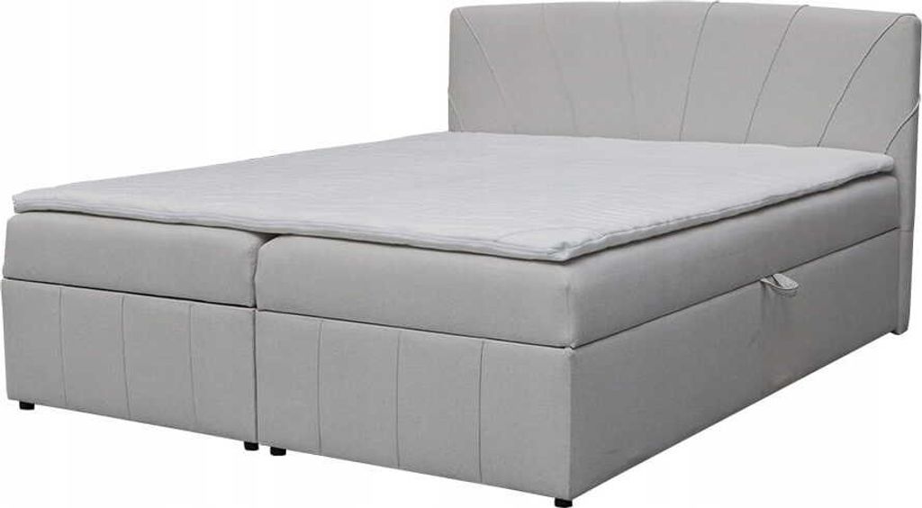 BETT CAIRO 180x200 - KOPFMATERAT KOPFBETT (Creme - Cover 02)
