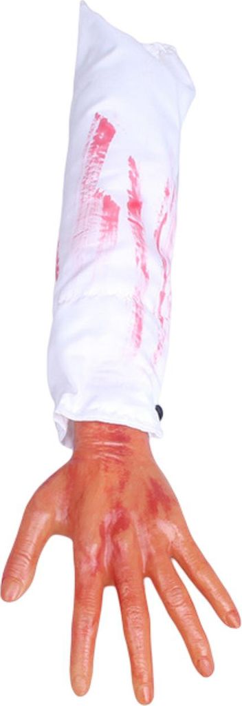Halloween Requisiten zarte realistische dekorative wiederverwendbare Dekoration Halloween Party gefälschte Hand Requisiten für Festival-Weiß