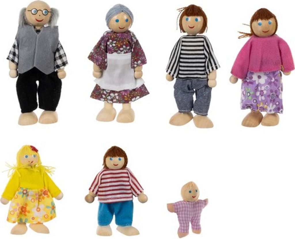 Miniaturpuppen - 7 Stück Kruzzel 19764 Produktbild 5