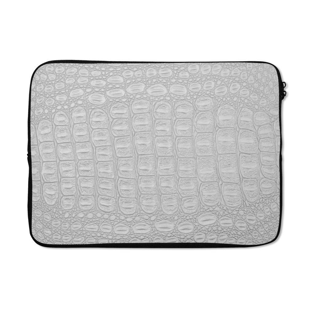 MuchoWow Laptop Hülle 14 ZollLeder - Textur - Tierhaut Laptoptasche - Laptoptasche - Stoßsicher - Schutzhaube