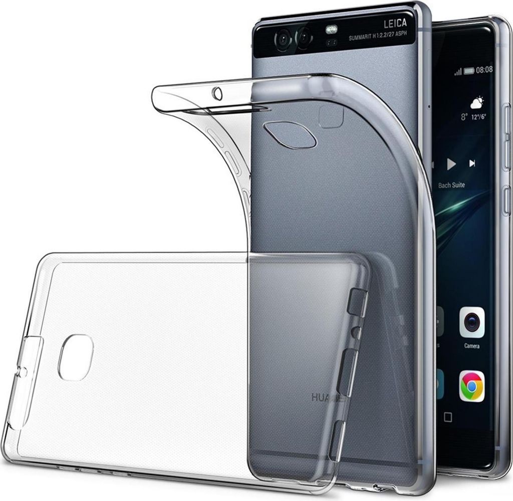 Schutzhülle für Huawei P9 Hülle Transparent Slim Cover Produktbild 