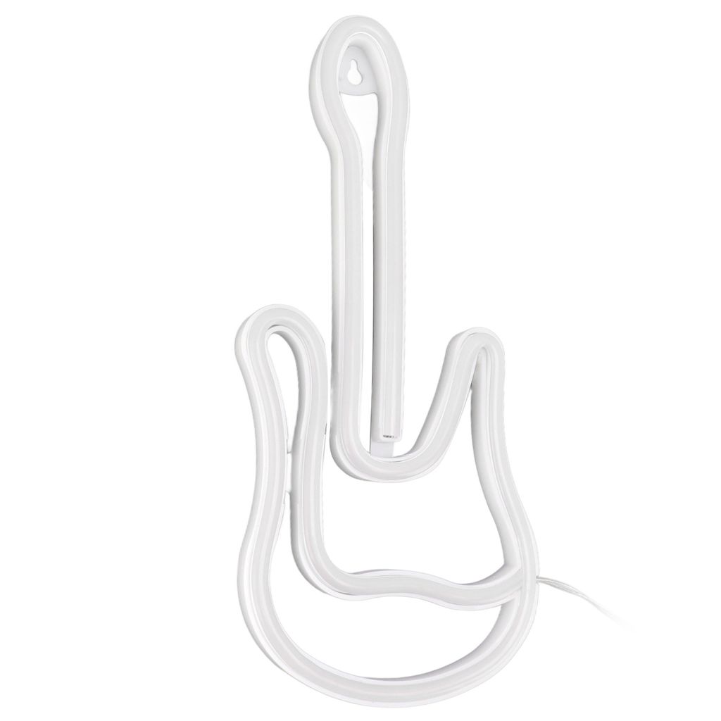 Guitar Neon Sign,Neon Guitar Light,3D Guitar Neon Light,Art Neon Sign,Guitar LED Light,Wall Decor Light