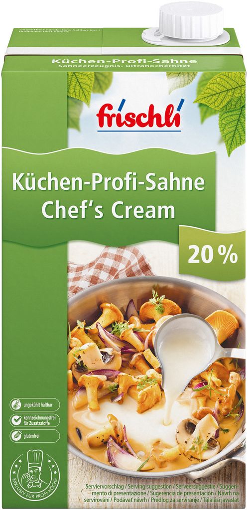 Panna da cucina Frischli ideale per salse e dessert 1000g Immagine del prodotto 