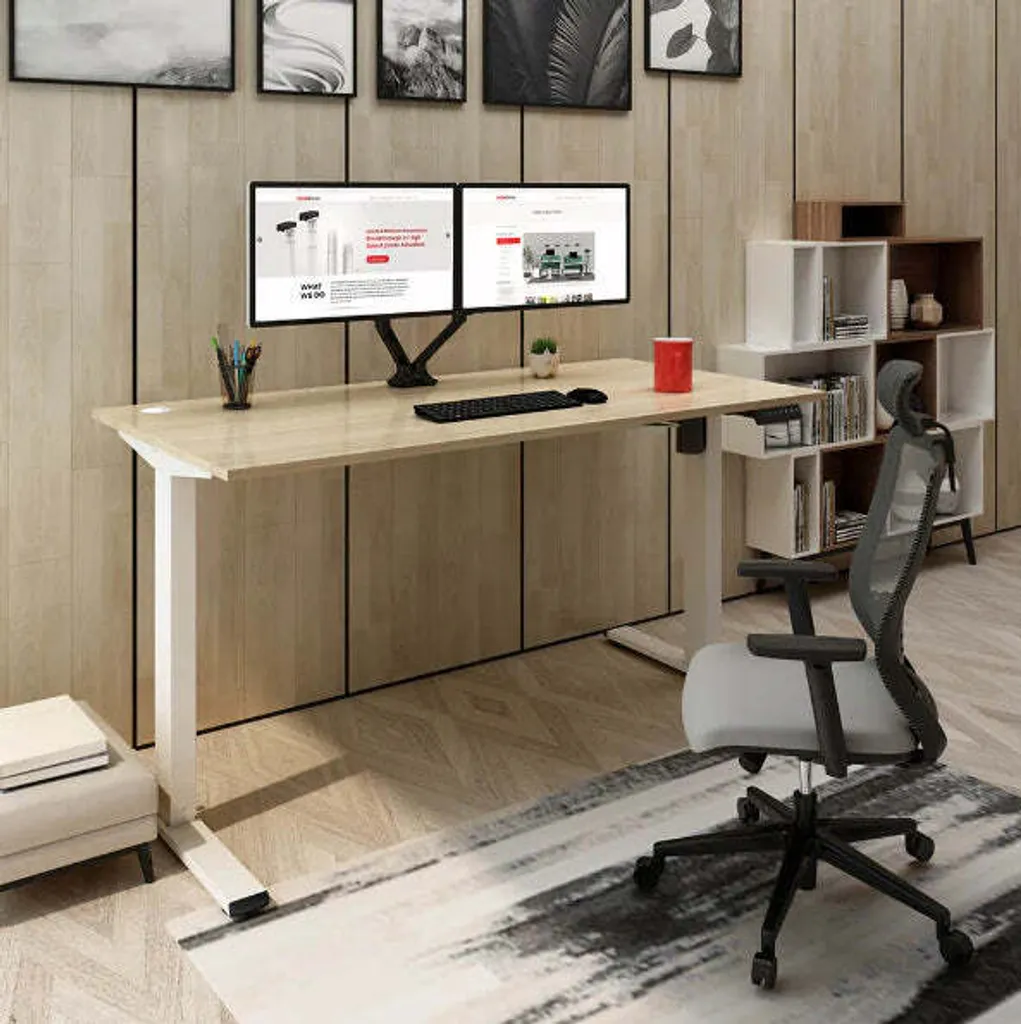 Dites stop au mal de dos avec ce bureau assis-debout électrique pro - 19