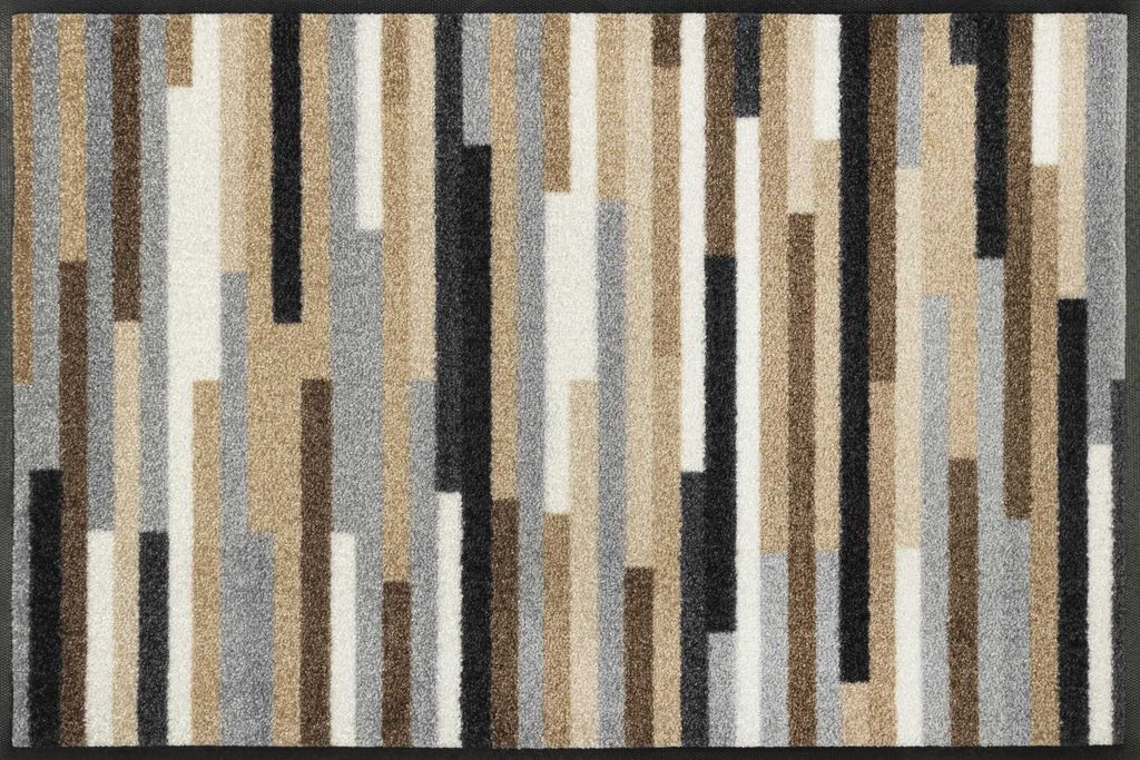 wash+dry Schmutzfangmatte Mikado Stripes nature - 50 x 75 cm