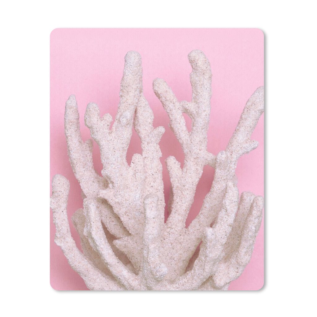 MuchoWow Mauspad Mousepad Koralle - Rosa - Sommer 30x40 cm - Mousepads - Maus Mat - Pad - Mausunterlage - Mausmatten