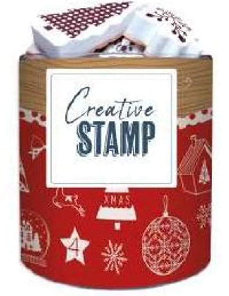 Kit Tampons Alphabet de Noël - Évitez les Ratures sur vos Vœux DIY