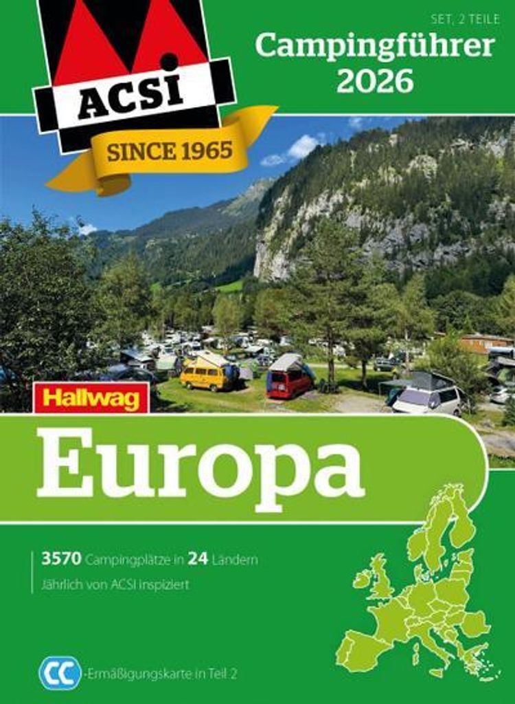 ACSI Campingführer Europa 2026 Obrázok produktu 