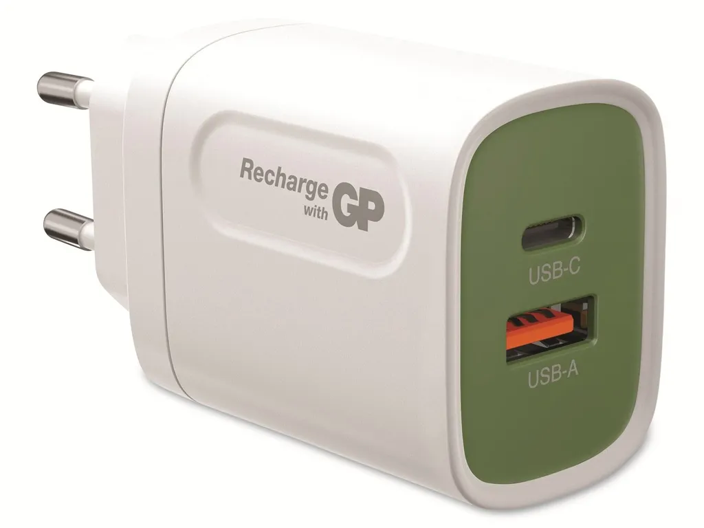 Chargeur GP 150GP20WPD secteur USB-A et USB-C avec adaptateur global